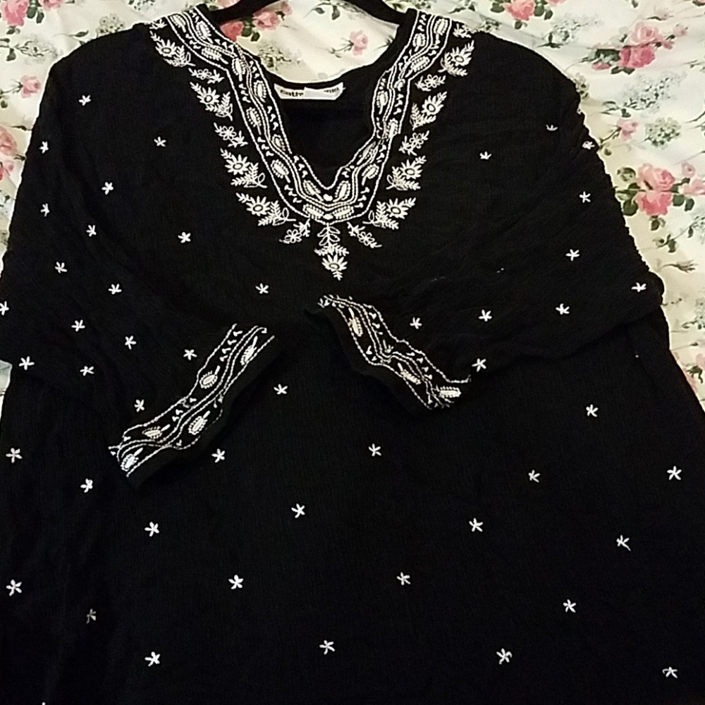Cathy Daniel's  Black tunic